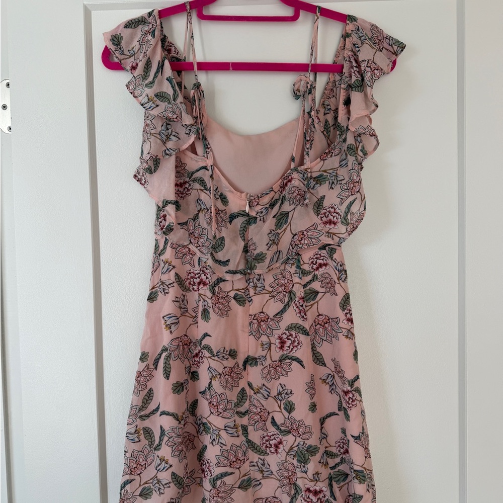 For Love And Lemons Pink Floral Mini Dress Vintage - Picture 2 of 3